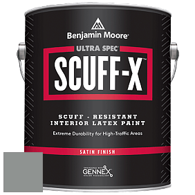 Benjamin Moore 486 Ultra Spec SCUFF-X Interior Satin Finish краска цвет NCS S 4502-G 
