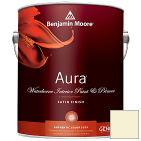 Краска Aura Waterborne Interior Satin Finish (526) цвет 2025-70 Barely Yellow