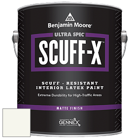 Benjamin Moore 484 Ultra Spec SCUFF-X Interior Matte Finish краска цвет OC-117 Simply White