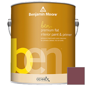 Краска Ben Premium Interior Latex Flat (W625) цвет 2085-20 Pottery Red