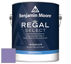Benjamin Moore 549 Regal Select Waterborne Interior Eggshell Finish краска цвет 1398 Charmed Violet