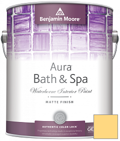 Краска Benjamin Moore Aura Bath & Spa Interior Paint Matte Finish (532) цвет 319 Dalila