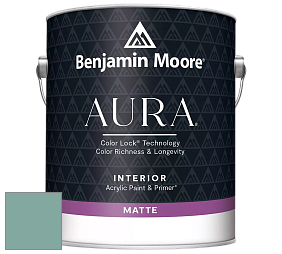Benjamin Moore Aura 522 Interior Paint - Matte краска цвет NCS S 3020-B70G 