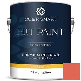 Краска COLOR SMART CS 745 ELIT PAINT глубокоматовая моющаяся краска цвет 2013-30 Jeweled Peach