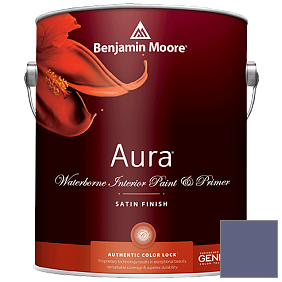 Краска Aura Waterborne Interior Satin Finish (526) цвет 2069-30 Darkest Grape