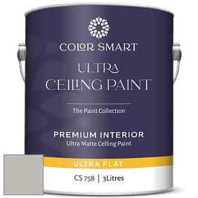 COLOR SMART CS 758 ULTRA CEILING PAINT ультраматовая краска цвет NCS S 2502-Y20R 