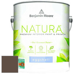 Benjamin Moore 513 Natura Interior Eggshell Finish краска с блеском цвет 2108-10 Ferret Brown