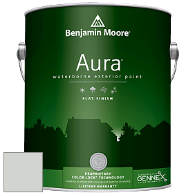 Benjamin Moore Aura 629 Waterborne Exterior Flat Finish краска цвет HC-171 BM HC-171