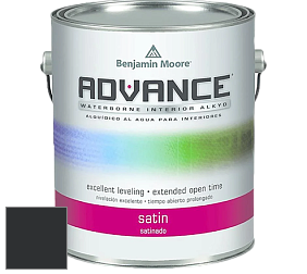 Benjamin Moore 792 Advance Interior Paint-Satin эмаль цвет RAL 9004 