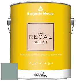 Benjamin Moore 547 Regal Select Waterborne Interior Flat Finish краска цвет AF-495 