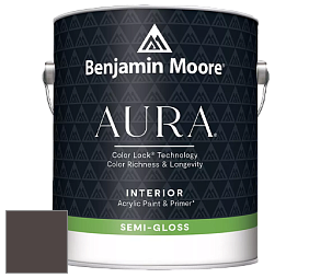 Benjamin Moore Aura 528 Waterborne Interior Semi-gloss Finish краска цвет 2116-10 Night Shade