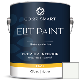 Краска COLOR SMART CS 745 ELIT PAINT глубокоматовая моющаяся краска цвет OC-65 Chantilly Lace