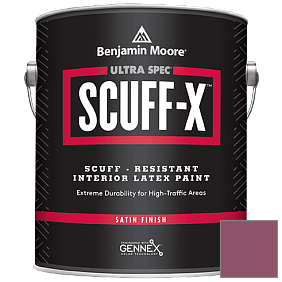 Краска Ultra Spec SCUFF-X Interior Satin Finish (486) цвет 2083-30 Old Claret