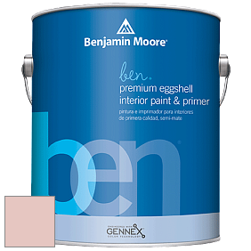 Benjamin Moore Ben W626 Premium Interior Latex Eggshell краска цвет 037 Rose Blush