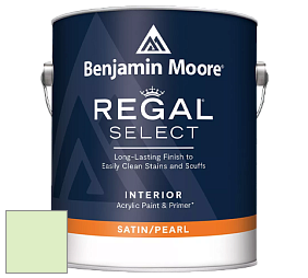 Benjamin Moore 550 Regal Select Waterborne Interior Pearl Finish краска цвет 2030-60 Celery Ice