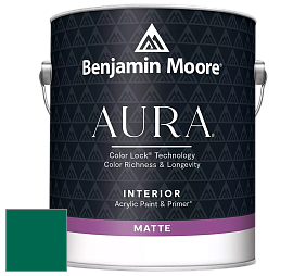 Benjamin Moore Aura 522 Interior Paint - Matte краска цвет NCS S 4550-B90G 