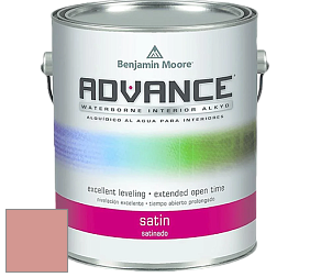 Benjamin Moore 792 Advance Interior Paint-Satin эмаль цвет 2089-40 Tomato Cream Sauce