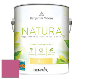 Benjamin Moore 514 Natura Interior Semi-Gloss Finish краска цвет 1348 Razzle Dazzle