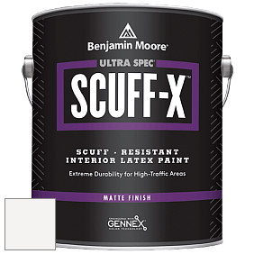 Benjamin Moore 484 Ultra Spec SCUFF-X Interior Matte Finish краска цвет NCS S 0300-N 