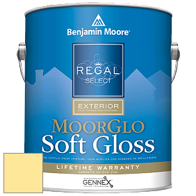 Benjamin Moore W096 Regal Select Exterior Paint-Moor GloSoft Gloss Finish краска цвет 2022-50 Sundance