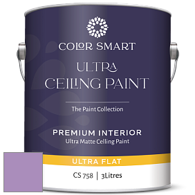 COLOR SMART CS 758 ULTRA CEILING PAINT ультраматовая краска цвет NCS S 2040-R50B 