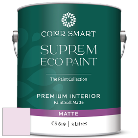 COLOR SMART CS 619 SUPREM ECO PAINT матовая краска цвет 2076-70 Nursery Pink