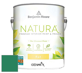 Benjamin Moore 514 Natura Interior Semi-Gloss Finish краска цвет 2042-20 Reef Green