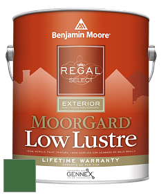Benjamin Moore W103 Regal Select Exterior Paint-MoorGard Low Lustre Finish краска цвет 2035-10 Seaweed