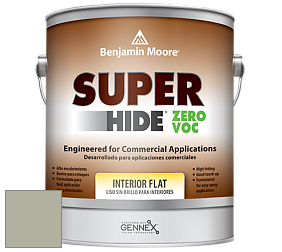 Benjamin Moore 355 Super Hide Zero Voc Interior Flat краска цвет HC-114 BM HC-114
