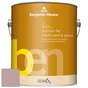 Benjamin Moore Ben W625 Premium Interior Latex Flat краска цвет 1243 Monet