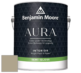 Benjamin Moore Aura 528 Waterborne Interior Semi-gloss Finish краска цвет HC-102 BM HC-102