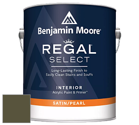 Benjamin Moore 550 Regal Select Waterborne Interior Pearl Finish краска цвет NCS S 7020-G70Y 