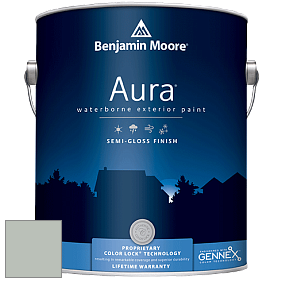 Benjamin Moore Aura 632 Waterborne Exterior Semi-Gloss Finish краска цвет AF-490 