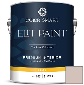 Краска COLOR SMART CS 745 ELIT PAINT глубокоматовая моющаяся краска цвет 1010 Rose Dust
