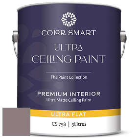COLOR SMART CS 758 ULTRA CEILING PAINT ультраматовая краска цвет NCS S 5010-R10B 