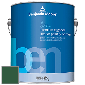 Benjamin Moore Ben W626 Premium Interior Latex Eggshell краска цвет NCS S 5540-G10Y 