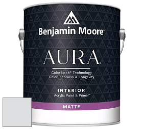 Benjamin Moore Aura 522 Interior Paint - Matte краска цвет 2118-70 Heaven