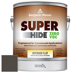 Benjamin Moore 355 Super Hide Zero Voc Interior Flat краска цвет 2134-10 Night Horizon