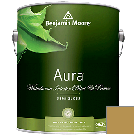 Краска Aura Waterborne Interior Semi-gloss Finish (528) цвет 2151-30 Ochre