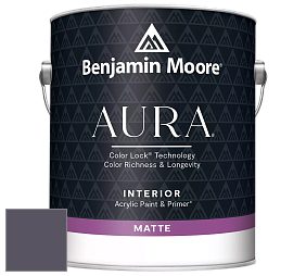 Benjamin Moore Aura 522 Interior Paint - Matte краска цвет 2117-30 Shadow