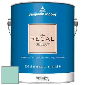 Benjamin Moore 549 Regal Select Waterborne Interior Eggshell Finish краска цвет 2041-50 Sea Mist Green