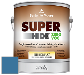 Benjamin Moore 355 Super Hide Zero Voc Interior Flat краска цвет 811 Old Glory