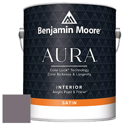 Benjamin Moore Aura 526 Waterborne Interior Satin Finish покрытие цвет AF-635 