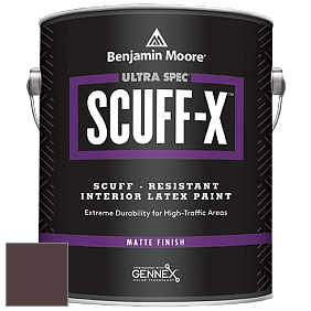 Benjamin Moore 484 Ultra Spec SCUFF-X Interior Matte Finish краска цвет NCS S 8010-Y90R 