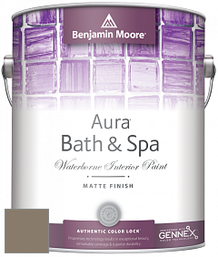 Benjamin Moore Aura 532 Bath & Spa Waterborne Interior Paint Matte Finish краска цвет 979 Stampede