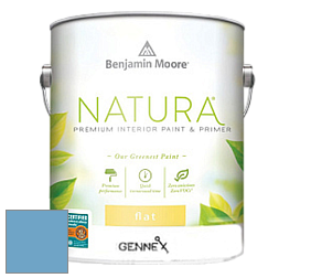 Benjamin Moore 514 Natura Interior Semi-Gloss Finish краска цвет NCS S 2040-R90B 