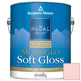 Краска Regal Select Exterior Paint-Moor GloSoft Gloss Finish (W096) цвет 2012-60 Creamy Peach