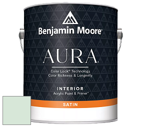 Benjamin Moore Aura 526 Waterborne Interior Satin Finish покрытие цвет 850 Reflection