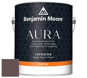Benjamin Moore Aura 526 Waterborne Interior Satin Finish покрытие цвет NCS S 7010-R10B 