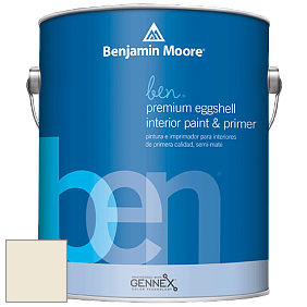 Benjamin Moore Ben W626 Premium Interior Latex Eggshell краска цвет OC-95 Navajo White